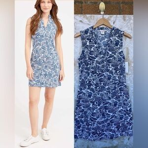 MAHI GOLD Sleeveless Tunic Dress Secret Garden in Monomoy size small